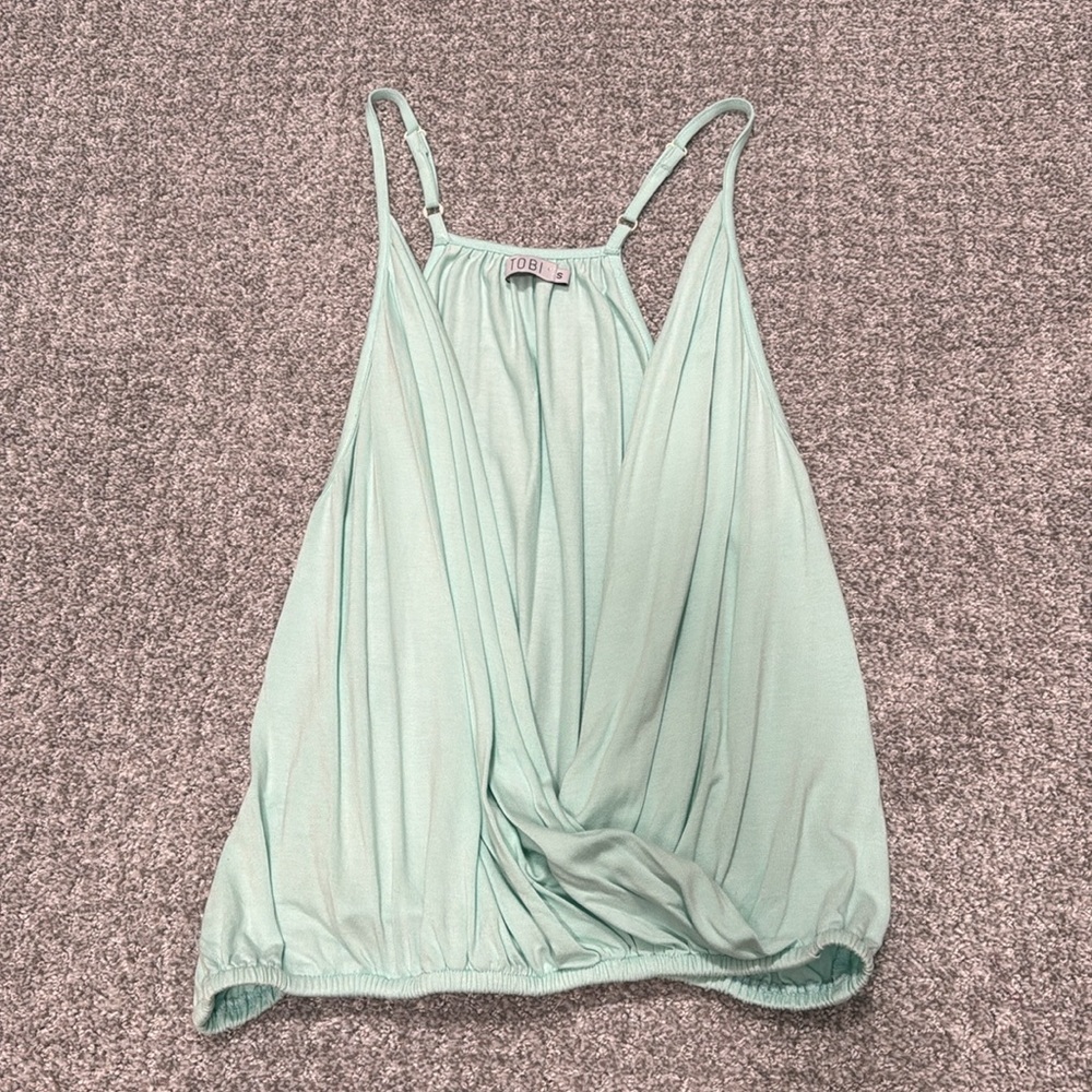 Mint TOBI Well Received Tank Top - Picture 3 of 7